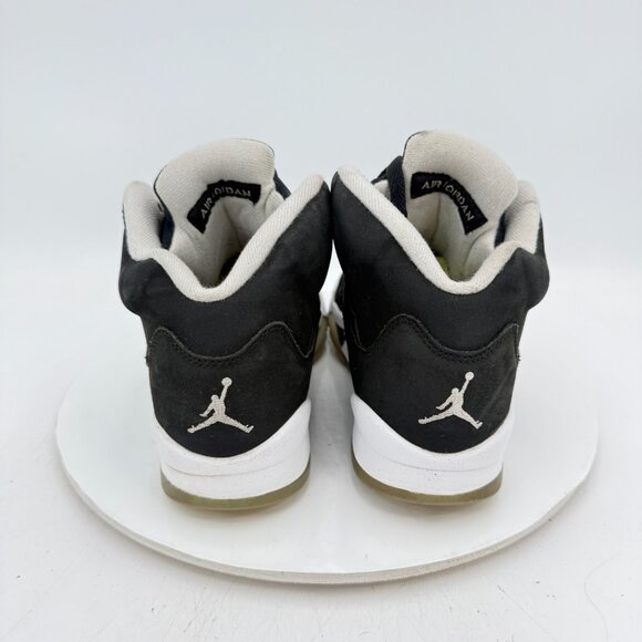 Nike Air Jordan 5 Retro Youth Size 7Y Women 8.5 440888-011 Moonlight Oreo Shoes - Picture 5 of 11